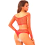Комплект JSY Sexy Lingerie WW7004, червоний: топ + трусики-стрінги - Фото №5