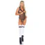 Боді Leg Avenue Get It Right Fishnet Bodysuit, чорне - Фото №5