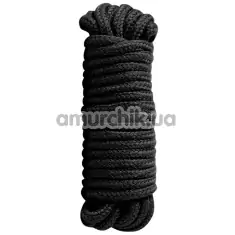 Мотузка Guilty Pleasure Bondage Rope 5m, чорна - Фото №1