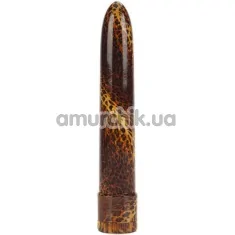 Вибратор Leopard Massager Power Plus, леопардовый - Фото №1