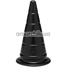 Анальна пробка Titanmen Anal Stretcher Vac - U - Lock Compatible, чорна - Фото №1
