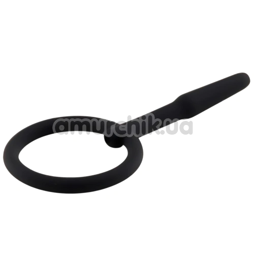 Уретральная вставка Penis Plug No. 02, черная