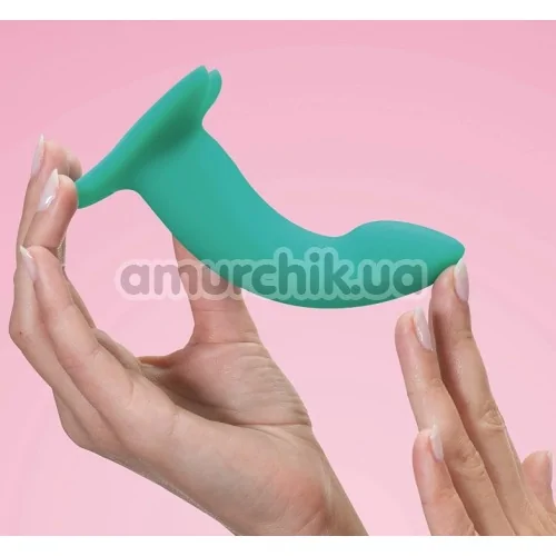 Фалоімітатор Fun Factory Limba Flex S, бірюзовий