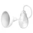 Вакуумная помпа для увеличения груди Pretty Love Breast Vibrating Massager, белая - Фото №1