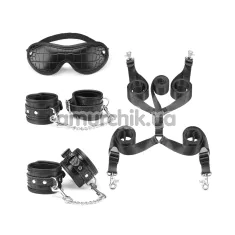 Бондажний набір Liebe Seele Temptation Underbed Mattress Restraint Kit, чорний - Фото №1