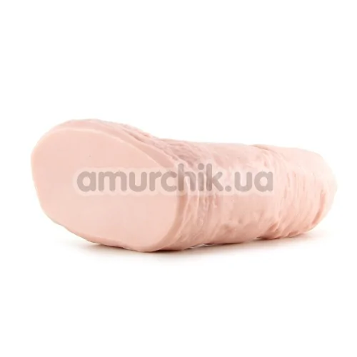 Фаллоимитатор Basix Rubber Works Fat Boy, телесный