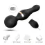 Универсальный вибромассажер Freeza Magic Wand Massager, черный - Фото №9