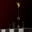 Вагинальные шарики Upko The Chess Collection Queen Premium Metal Pleasure Balls, золотые - Фото №5