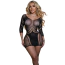 Платье Star Night Timeless Hollow Mini Dress, черное - Фото №1