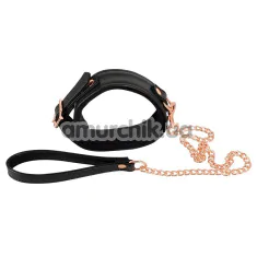 Ошейник с поводком Bad Kitty Collar with Leash, черный - Фото №1