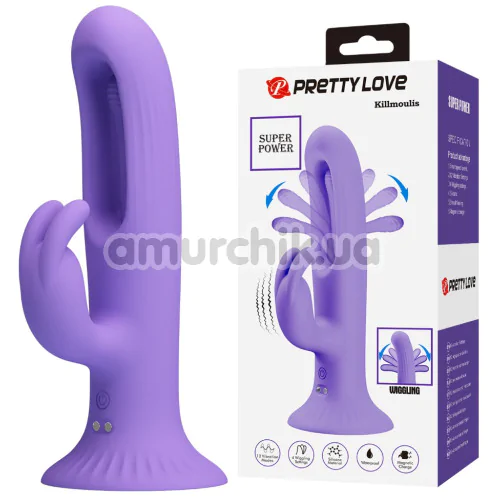 Вибратор Pretty Love Killmoulis, фиолетовый