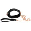 Ошейник с поводком Bad Kitty Collar with Leash, черный - Фото №1