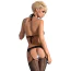 Комбінезон Obsessive Bodystocking N108, чорний - Фото №4