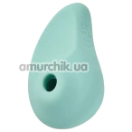 Симулятор орального сексу для жінок з вібрацією Sweet Em Velvet Lure Drop, бірюзовий - Фото №1
