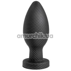 Анальна пробка Spark Silicone Plug Large, чорна - Фото №1