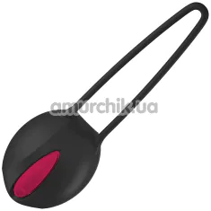 Вагінальна кулька Fun Factory Smartball Uno, чорно-червона - Фото №1