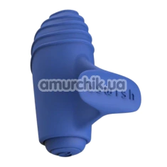 Кліторальний вібратор B Swish Basics Bteased Basic Finger Vibrator, синій - Фото №1