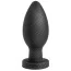 Анальна пробка Spark Silicone Plug Large, чорна - Фото №1