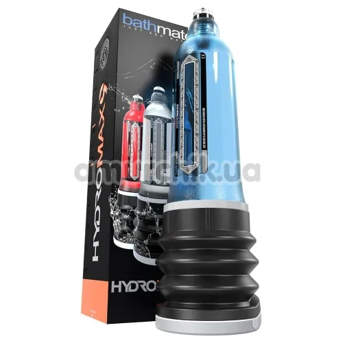 Гідронасос для збільшення пеніса Bathmate Hydromax 9, блакитний