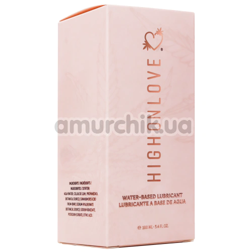 Лубрикант HighOnLove Water-Based Lubricant Hempseed, 100 мл