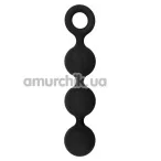 Анальний ланцюжок Lust Anal Beads, чорний - Фото №1
