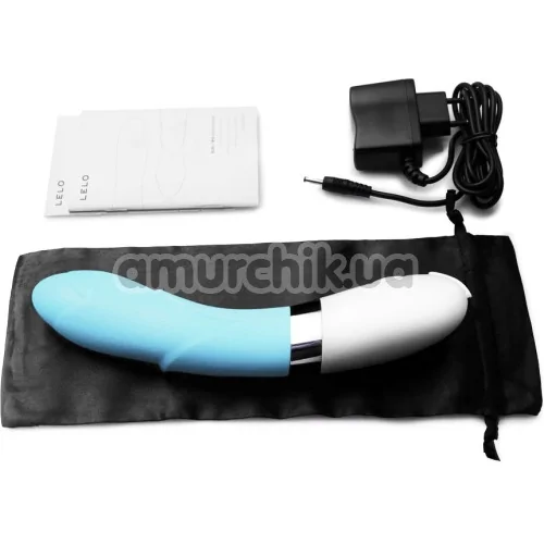 Вибратор Lelo Iris Blue (Лело Ирис Блю), голубой