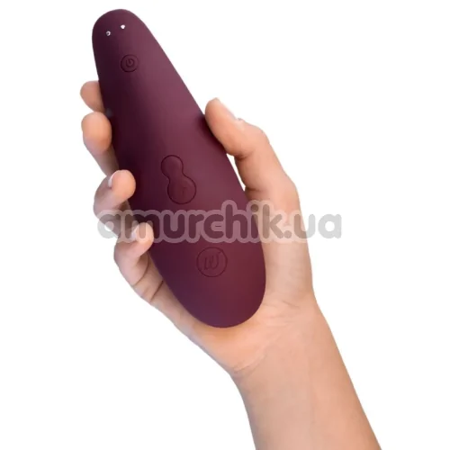 Симулятор орального секса для женщин Womanizer Classic 2, бордовый