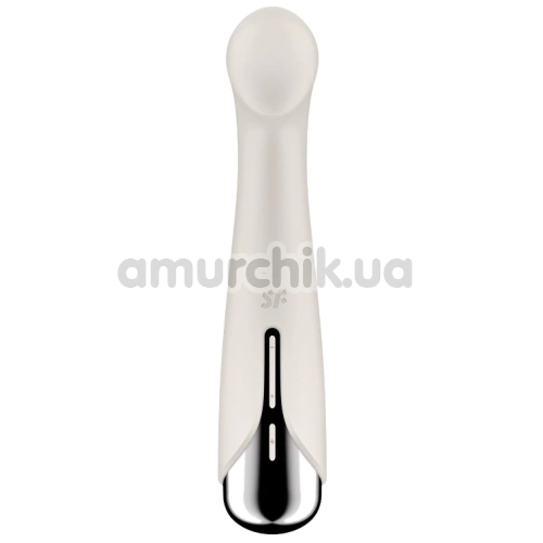 Вібратор для точки G з ротацією Satisfyer Spinning G-Spot 1, бежевий