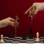 Набір з 2 уретральних вставок Upko The Chess Collection Knight Urethral Sound 2-piece Plugs Set, золотий - Фото №7