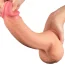 Фаллоимитатор Dual-Layered Silicone Nature Cock LVTOY454, телесный - Фото №7