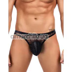Трусы-стринги мужские Star Night Mesh Net Male G-String, черные - Фото №1