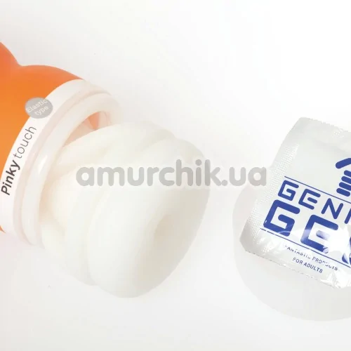 Мастурбатор Genmu Pinky, помаранчевий
