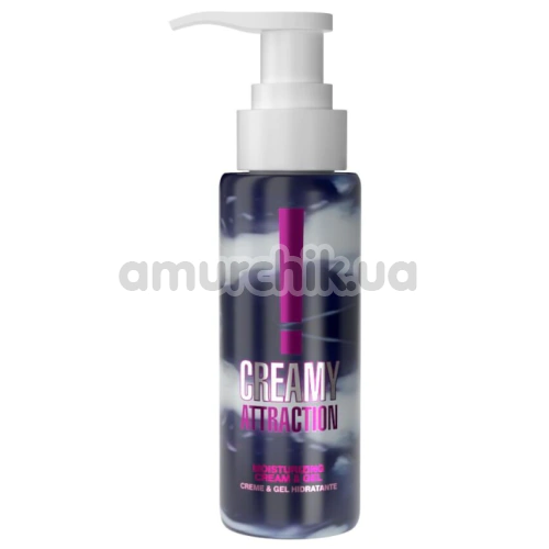 Крем-гель для масажу Intt Creamy Attraction Blackberry - ожина, 100 мл - Фото №1