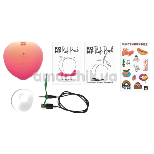 Симулятор орального секса для женщин Romp Pink Peach, розовый