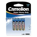Батарейки Camelion Super Heavy Duty AAA, 4 шт - Фото №1