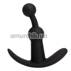 Анальная цепочка с вибрацией Black Mont Playful Beaded Anal Vibrator 4.6, черная - Фото №1