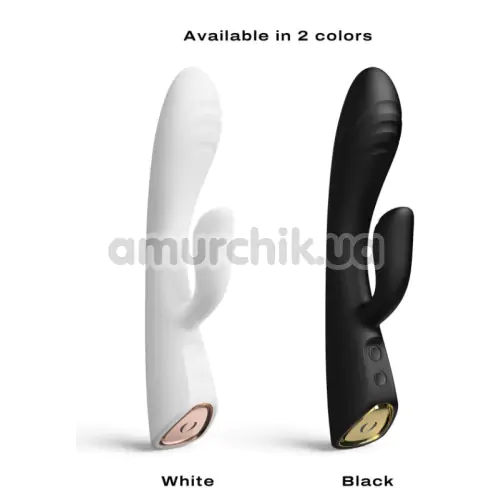 Вибратор с подогревом Dorcel Flexi Rabbit, белый