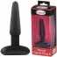 Анальна пробка Malesation Silicone Classic Plug S, чорна - Фото №2