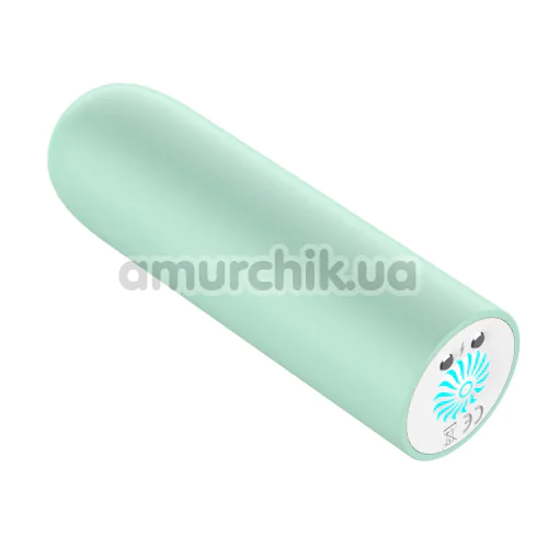 Клиторальный вибратор Crushious Quackers, бирюзовый