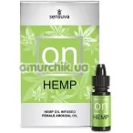 Возбуждающее масло Sensuva On Female Arousal Oil Hemp, 5 мл - Фото №1