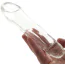 Насадка на пенис Size Up 3 Inch See-Thru Penis Extender With Pleasure Dots & Ball Loop, прозрачная - Фото №10