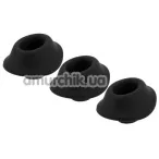 Набор насадок на симулятор орального секса для женщин Womanizer Premium, Classic (Size S), черный - Фото №1