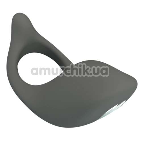 Віброкільце для члена Pretty Love Gemma, сіре