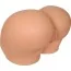 Искусственная вагина и анус с вибрацией CyberSkin Virtual Sex Ultra Big Ass Bang Doggy Style Pussy & Ass, телесная - Фото №3