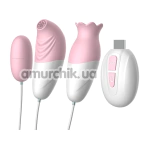 Набір з 3 іграшок B-Series Cute Cupid's Arrow, рожевий - Фото №1