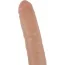 Двухконечный фаллоимитатор King Cock Thick Double Dildo, телесный - Фото №7