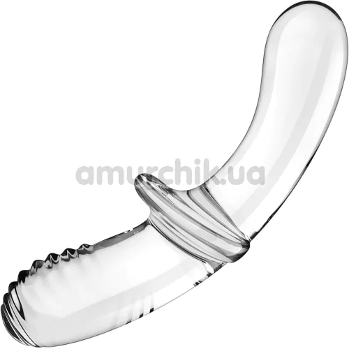 Фаллоимитатор Satisfyer Double Crystal, прозрачный
