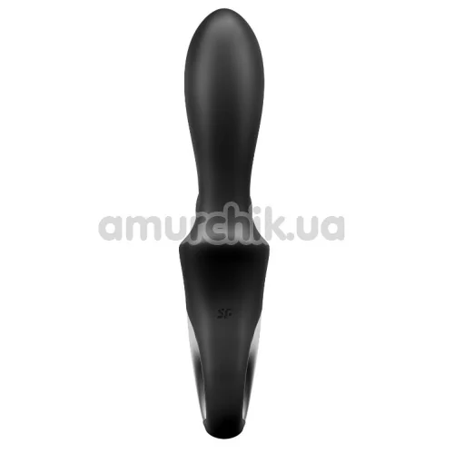 Вибратор с подогревом Satisfyer Heat Climax +, черный