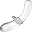 Фаллоимитатор Satisfyer Double Crystal, прозрачный - Фото №2