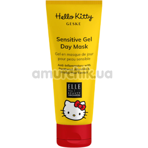 Дневная гелевая маска для лица Geske Sensitive Gel Day Mask, 50 мл - Hello Kitty Head